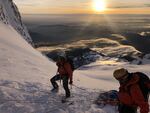 Search and rescue teams worked to save two stranded climbers on Mount Hood over Memorial weekend.