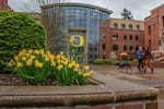 The University of Oregon relies on about $100 million a year in federal grants to help pay research staff members' salaries.