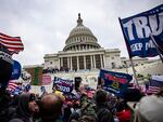 Pro-Trump supporters storm the U.S. Capitol following a rally with President Donald Trump on Jan. 6, 2021 in Washington, D.C.