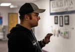 Pastor Matt Huff at his church, Portland Central Church of the Nazarene, in southeast Portland, Ore., Nov. 19, 2024. The church offers overnight shelter for up to 45 guests and provides food and blankets to those they do not have space for. 