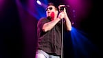MILWAUKEE, WI - MARCH 10: Steve Harwell of Smash Mouth performs at the 2nd annual Grand Slam Charity Jam at the Potawatomi Bingo Casino on March 10, 2012 in Milwaukee, Wisconsin. (Photo by Mike McGinnis/Getty Images)