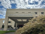 The exterior of Legacy Mount Hood Medical Center in Gresham, Ore., on Aug. 16, 2025.