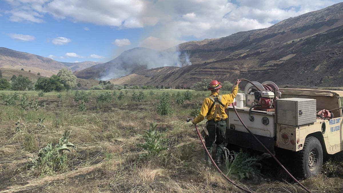 Wasco County wildfire continues to grow, burning 3,000 acres Wasco County wildfire continues to grow, burning 3,000 acres