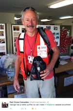 George, volunteer with American Red Cross Cascades.