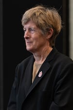 FILE - Portland Fire President Clare Hamill in 2025.