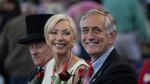 Portland Mayor Charlie Hales led the procession on Saturday June 6, 2015 for the 2015 Portland Rose Festival, an annual tradition of Portland that dates back to the early 20th century.