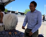 Metro Councilor Duncan Hwang attended a rally against hate crimes on Thursday, July 14, 2022 in downtown Portland. He estimates that more than 80% of bias crimes go unreported.