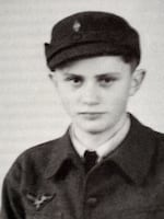 Ratzinger was a German air force assistant in 1943.