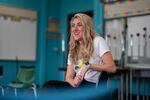 Nicole Lynn is a teacher at Bregy. She worked with a class of third graders to design their future schoolyard. She says those kids will be eighth graders in the fall, and hopefully will get to graduate from the outdoor stage they helped create.