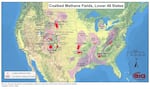 Coal bed gas near Coos Bay and other parts of the lower 48 states. 