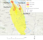 The report focuses on four industrial facilities in North Portland, and how chemical releases from them would impact the county following a major earthquake. They predict the deadliest weather conditions could be in the summer, when winds are low, allowing the plume to remain concentrated.