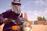 Tuareg guitarist, Mdou Moctar, starred in Christopher Kirkley's 2015 film "Akounak Tedalat Taha Tazoughai," which translates as "Rain the Color of Blue with a Little Red In It." 