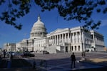 Sun shines on the U.S Capitol dome on Capitol Hill in Washington, Thursday, June 9, 2022.