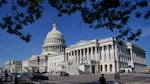 Sun shines on the U.S Capitol dome on Capitol Hill in Washington, Thursday, June 9, 2022.