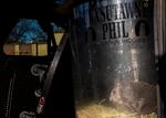 Punxsutawney Phil is loaded into a car after a public appearance.