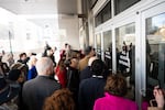 Oregon’s U.S. Rep. Suzanne Bonamici, a Democrat, and about 20 other Congressional Democrats gathered at the U.S. Department of Education in Washington D.C. on Feb. 7, 2025 to meet with the acting director. Instead, they found the building locked and doors blocked by federal agents.