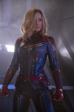 Brie Larson in Marvel Studios' "Captain Marvel."