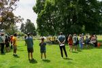 Saturday's event at Colonel Summers Park in Southeast Portland was part of a national "Day of Action" to support teaching history and speak out against legislation that limits teaching about racism and related topics.