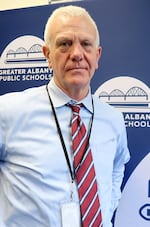 Superintendent Andy Gardner of Greater Albany Public Schools poses for a portrait on Oct. 29, 2024.