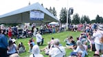 The Pet Costume Contest held at the America 250 celebration at Fort Vancouver in Vancouver, Wash. on July 3, 2026 drew a large crowd.