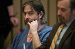 Benjamin J. Smith, 44, was convicted of second-degree murder and other charges during a sentencing hearing in Multnomah County Circuit Court on Tuesday, April 14, 2023.