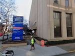 A Georgia couple filed a lawsuit against Emory University Hospital Midtown after they claimed hospital staff misplaced part of the husband's skull following his emergency brain surgery. The outside of the hospital is shown in this Google Maps image.