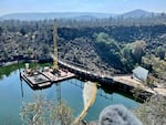 FILE - A view shows the Copco 1 Dam in Hornbrook, Calif., Sunday, Sept. 17, 2023.