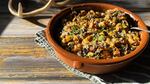 Cozy, one-pan meals like this wild rice casserole will see you through the second half of winter