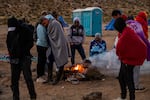 Locals say U.S. Border Patrol is delivering hundreds of migrants into a series of camps, one of which is on private property, in the border community of Jacumba in the Southern California desert. Overnight temperatures in the desert have begun to drop below freezing.