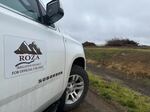 Farmers are having to make tough choices about water in order to survive in the Yakima Valley. Roza Irrigation District Manager Scott Revell’s work truck points toward some ripped-out orchards on Feb. 24, 2026.