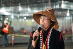 Cowlitz Tribe Spiritual Leader Tanna Engdahl said Cowlitz people have always believed in the power of singing, which is why they chose to name the casino Ilani, which in the Cowlitz language means "to sing."