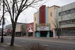 The Longview Theatre in downtown Longview, Wash., on March 3, 2026. The city's taxpayers are footing a $250,000 bill in a legal dispute over government transparency.