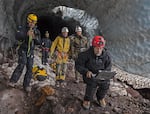 In 2015 and 2016, Pure Imagination was investigated by Dr. Andreas Pflitsch and his team from Ruhr University in Bochum, Germany. Using a variety of climate data loggers, temperature sensors and thermal imaging cameras, they sought to better understand the causes behind the sudden collapse of the glacier caves.