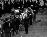 The state funeral of President John F. Kennedy on Nov. 25, 1963.