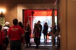 Festival goers enter Wordstock.