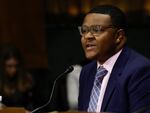 Ernest Willingham speaks during a hearing on "Protecting America's Children From Gun Violence" with the Senate Judiciary Committee at the U.S. Capitol on June 15.