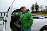 Dick Wilson has been farming oysters in Willapa Bay for the past 40 years. He owns the company Bay Center Mariculture. Their processing plant and storefront is about 800 feet down the road from the spill.