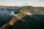 The Eagle Creek Fire ripped through the Columbia River Gorge in the beginning of September. All the major and historic structures have been spared by the flames. But the wildfire has claimed more than 48,000 acres. What some of Oregon's famous natural landmarks look like from the ground-level remains unknown.