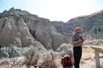 Museum curator and chief of paleontology Josh Samuels said the John Day Fossil Beds are considered a world-class site because of the layers of lava flows and ash that preserve periods of time.