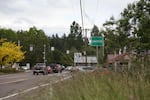 The main intersection in Damascus, at the corner of Foster Road and Highway 212.