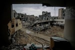 Large parts of Gaza City have been decimated by Israeli bombardment.