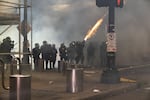 Thousands of people took to the streets for a third night in largely peaceful protests on May 31, 2020. The protests ultimately ended with police using tear gas and rubber bullets to disperse the crowd gathered around the Justice Center in downtown Portland.