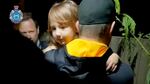 A police officer carries  rescued girl Cleo Smith in Carnarvon, Australia Wednesday, Nov. 3, 2021.