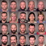 Top row (from left to right): Ammon Bundy, Ryan Bundy, Brian Cavalier, Duane Leo Ehmer, Joseph O'ShaughnessySecond row: Dylan Anderson, Shawna Cox, Jason Patrick, David Fry, Sandra Lynn AndersonThird row: Kenneth Medenbach, Corey Lequieu, Jon Ritzheimer, Darryl William Thorn, Sean Larry AndersonBottom Row: Ryan Payne, Peter Santilli, Jason Charles Blomgren, Blaine Cooper, Jeff Wayne Banta