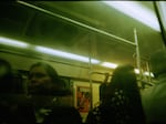 A scene of the inside a women-only metro car in December 2023.