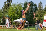 Throughout the day different groups made up of Indigenous Peoples from across the globe shared song and dance.