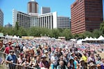 The four-day-long Waterfront Blues Festival brings crowds of music lovers to McCall Waterfront Park in Portland.