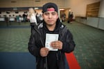 “I paid my plane ticket to leave voluntarily, but I am thinking to come back in four years, after Donald Trump leaves office,” said Ignacio García-Pablo, 21, of Guatemala.