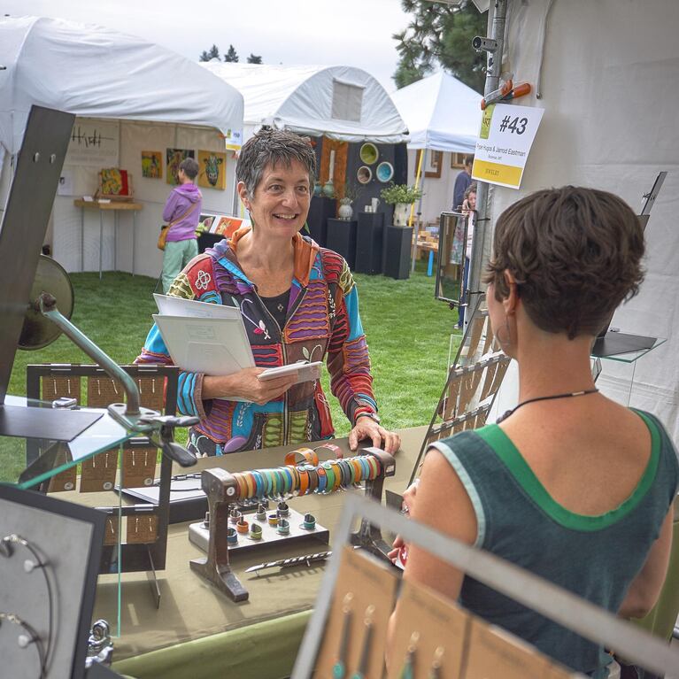 Oregon Art Beat’s Katrina Sarson will be in Bend on Saturday, Aug. 27, hosting “Let’s Talk Art” as part of Art in the High Desert.