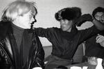 Andy Warhol and Grace Jones, Nippon, New York City, 1985